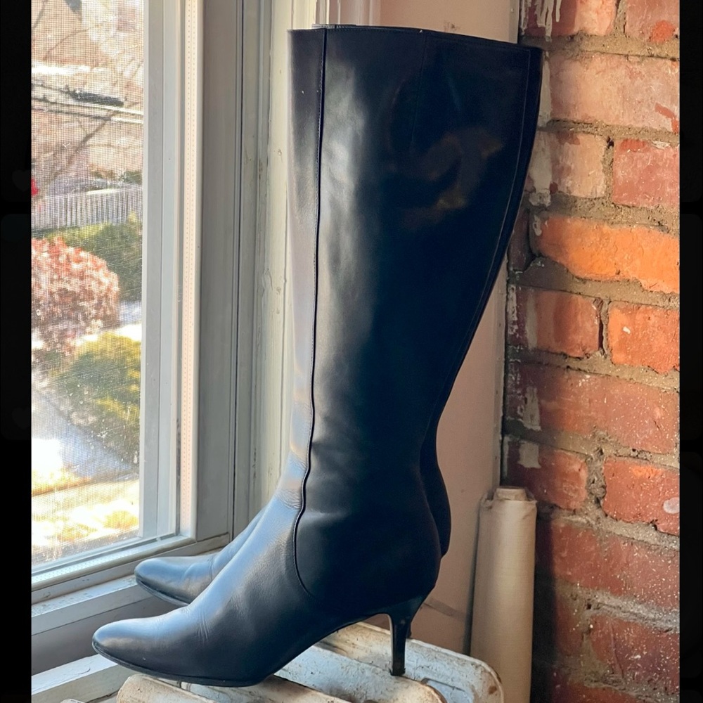 Cole Haan low heel boots